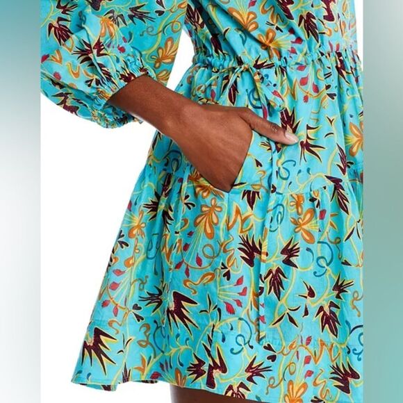 A.L.C. RTR Sally Cotton Mini dress with pockets women's size 6 - Picture 4 of 13